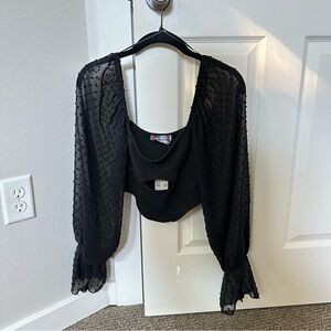 Black Urban Outfitters Long Sleeve